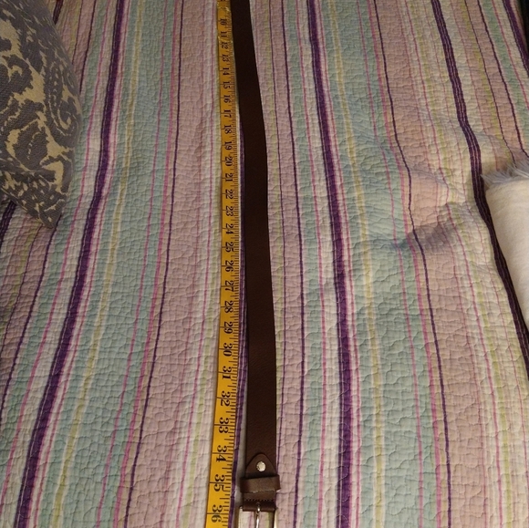 Size M genuine leather belt made in Italy - Picture 10 of 11